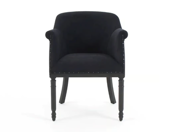 PARIS ARM ESSENCE - Velvet chair with armrests by Crearte Collections - view 2